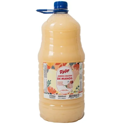JABON LIQUIDO MANOS Y CUERPO TOCADOR AVENA X 3800 mL D´YILOP