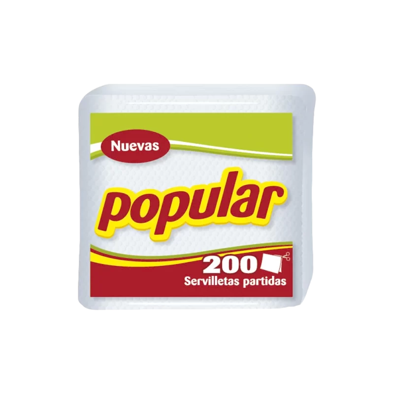 SERVILLETA POPULAR X 200